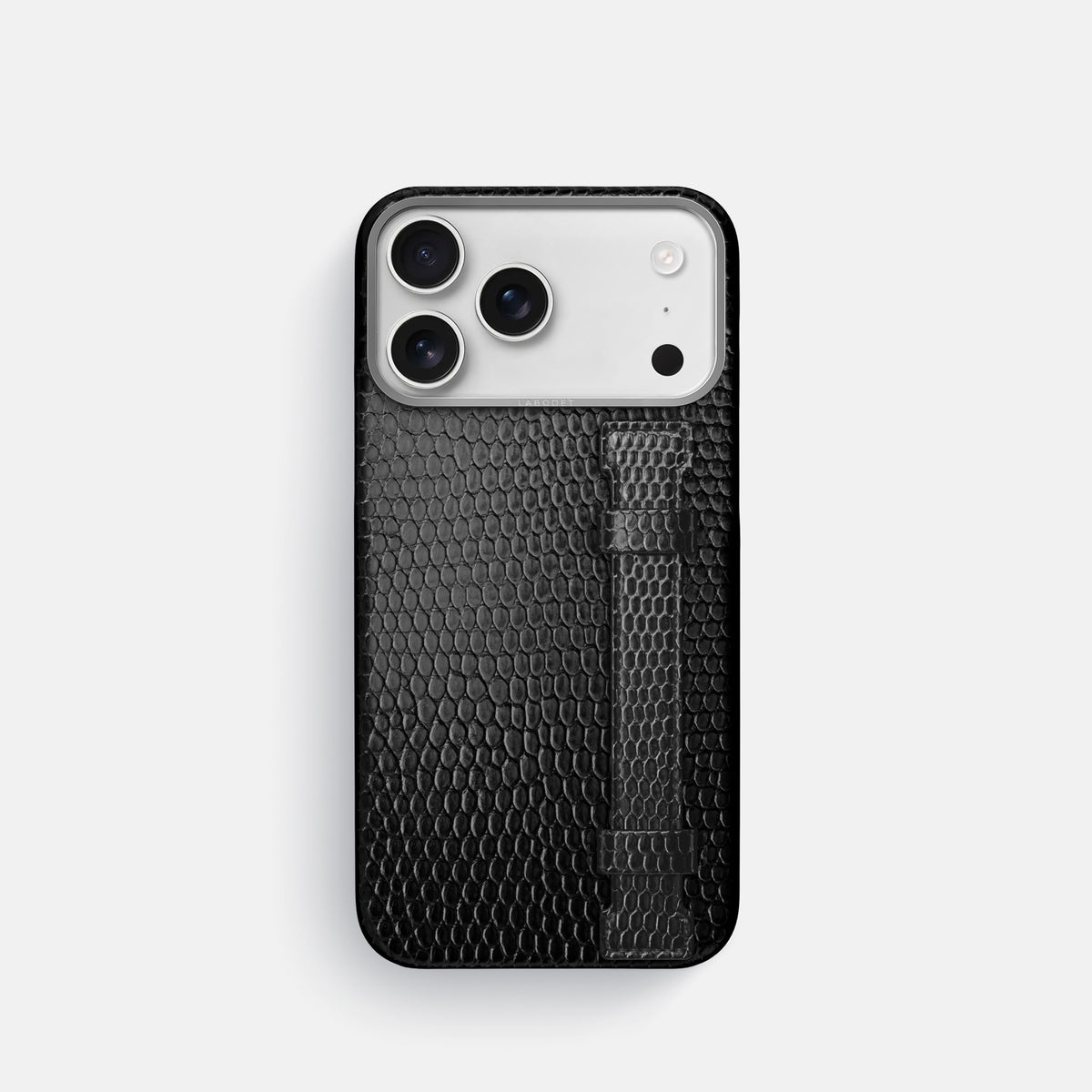 Handle Case For iPhone 17 Pro In Lizard -1 | Black-Steel
