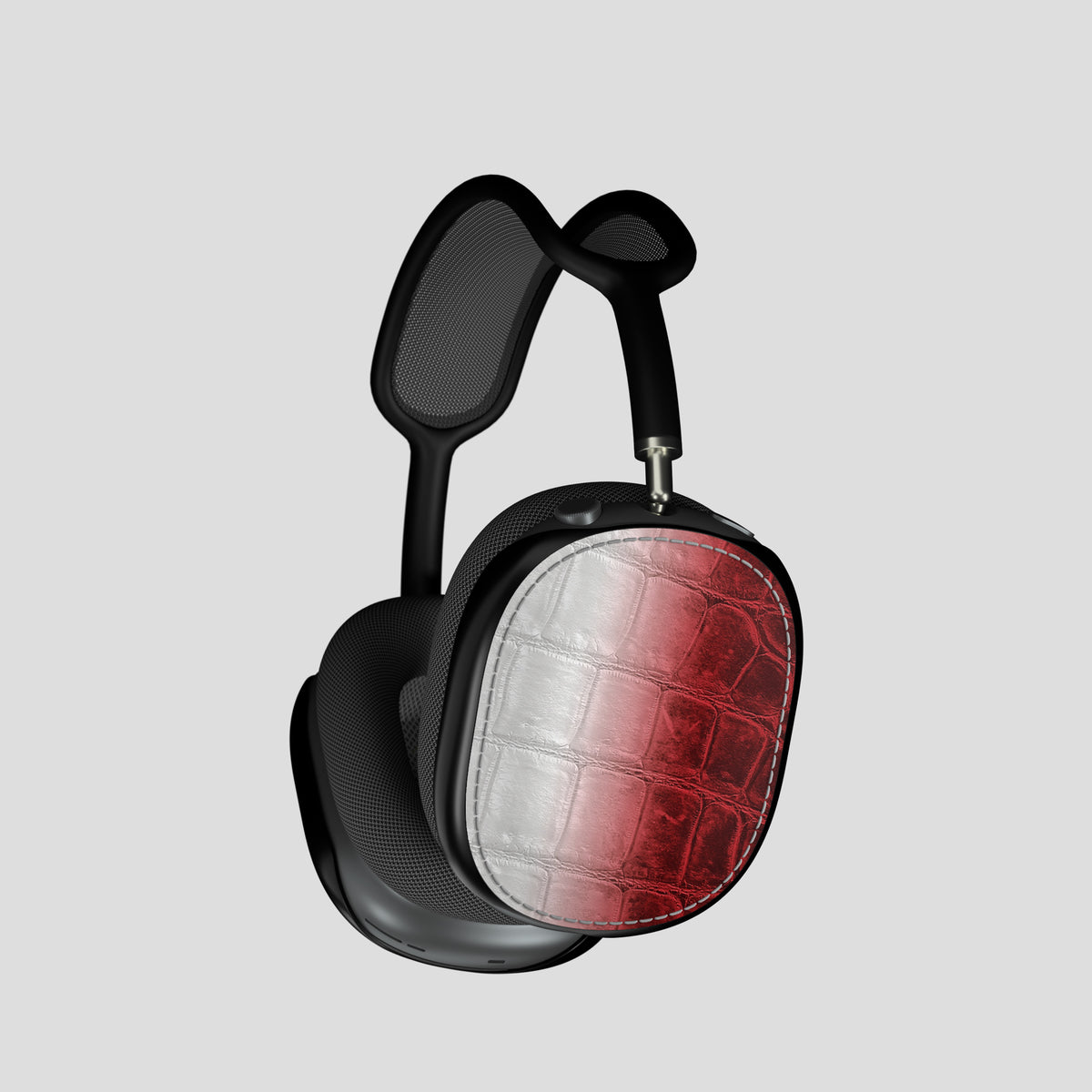 Shells For AirPods Max In Himalayan Crocodile -2 | Red
