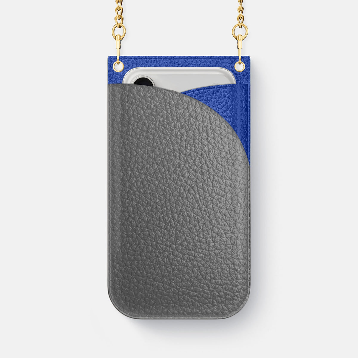 Crossbody Bag For iPhone 18 Pro Max In Calf -1 | Souris-Gold