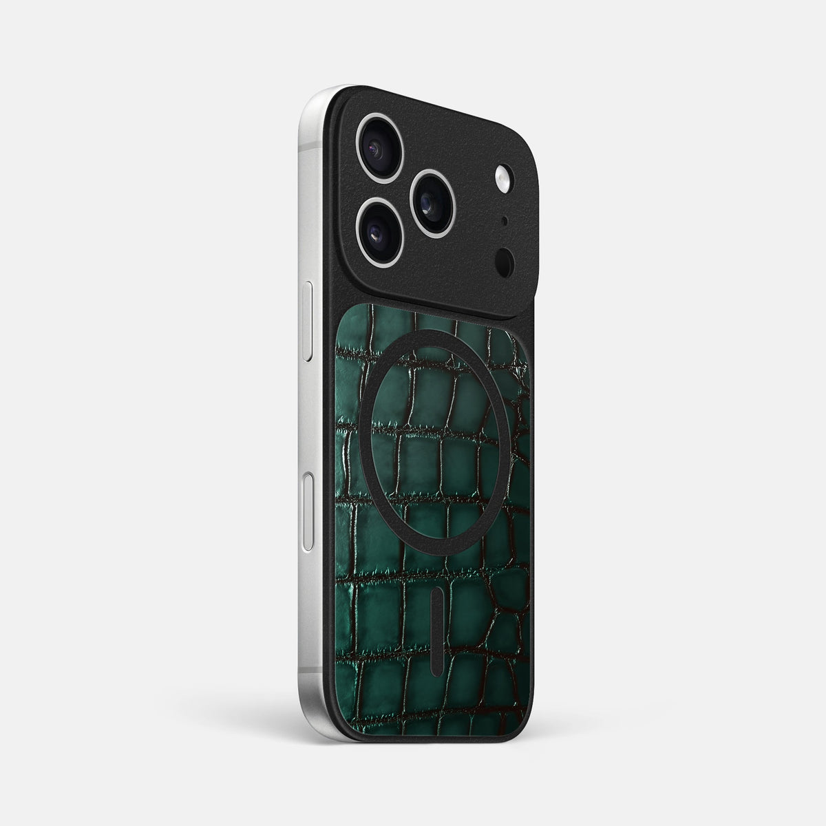 MagSafe Mask For iPhone 18 Pro Max In Patina Alligator -2 | Green
