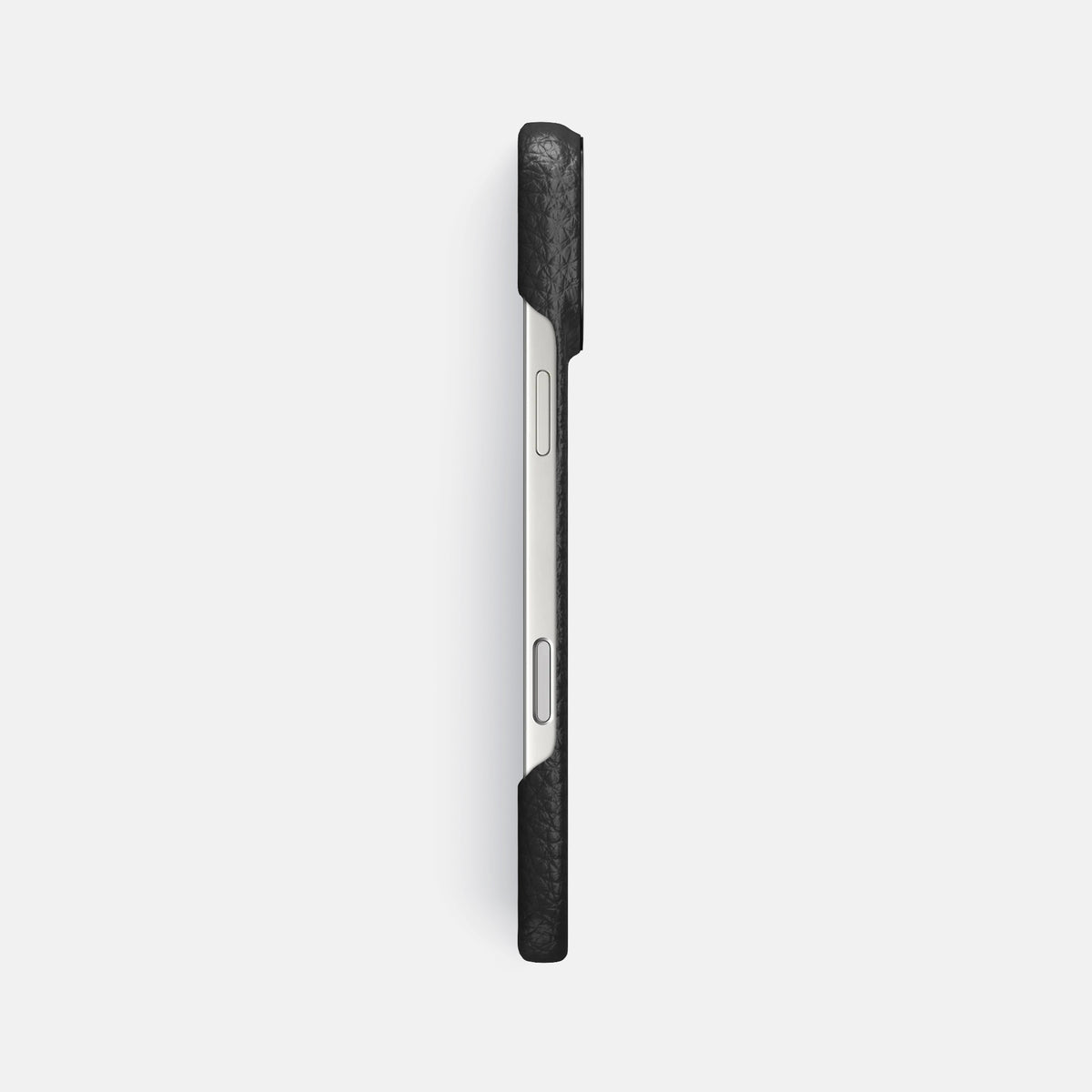 Classic Case For iPhone 17 Pro Max In Calf -3 | Black-Black