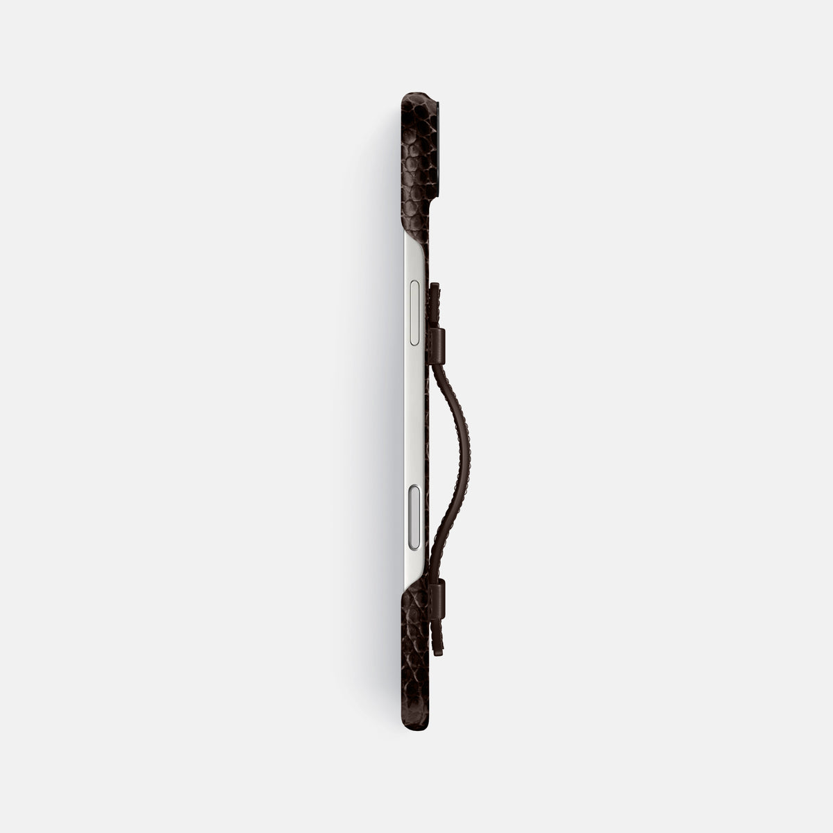 Handle Case For iPhone 17 Air In Lizard -3 | Brown-Black
