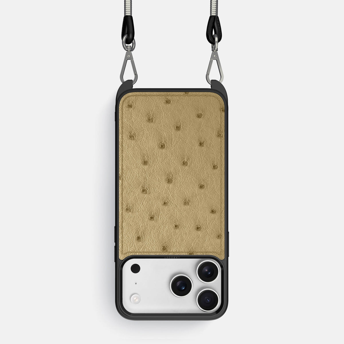 Crossbody Sport Case For iPhone 18 Pro In Ostrich -1 | Desert-Sand