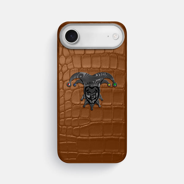 Classic Case With Carbon Joker For iPhone 17 Air In Alligator