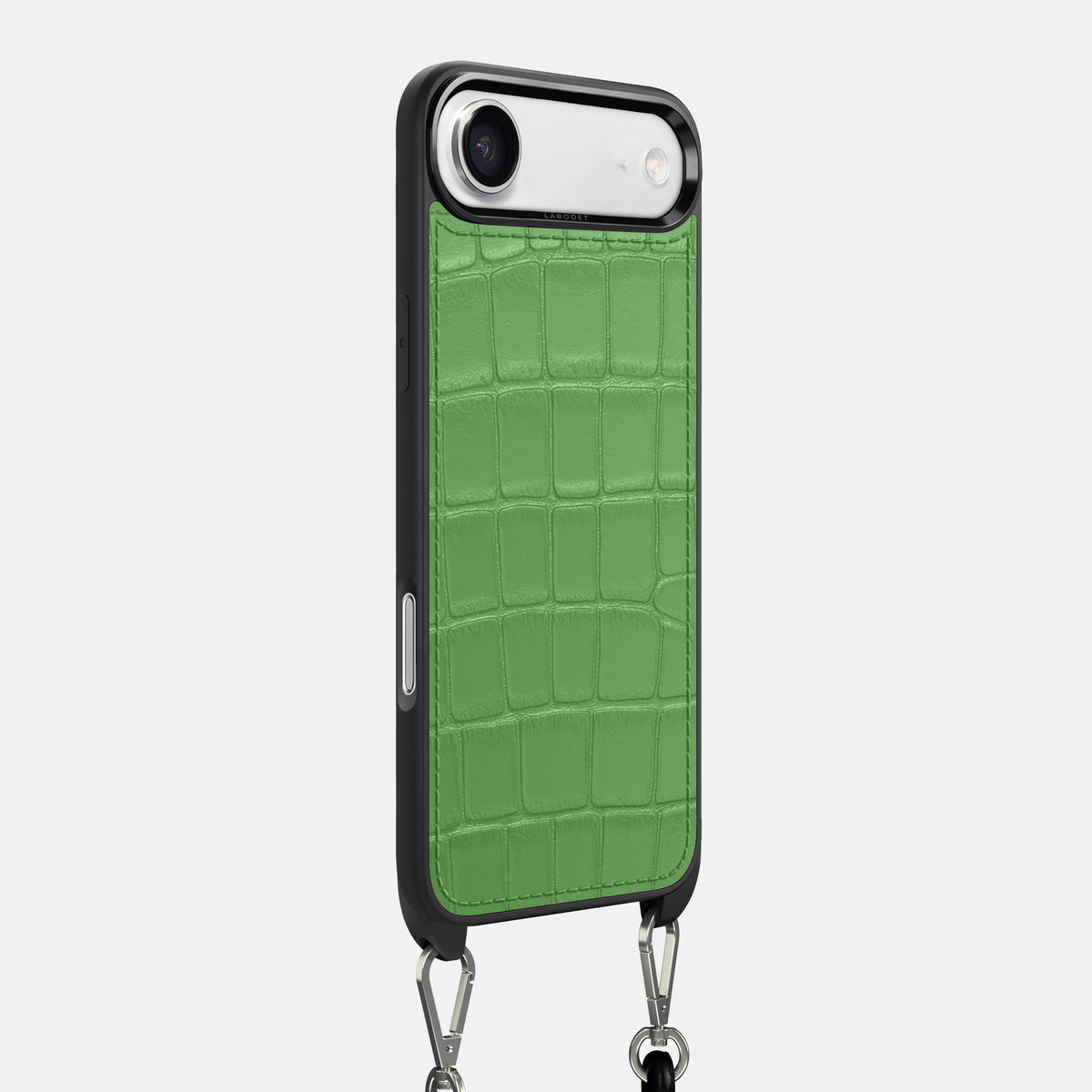 Crossbody Sport Case For iPhone 17 Air In Alligator -2 | Apple-Green