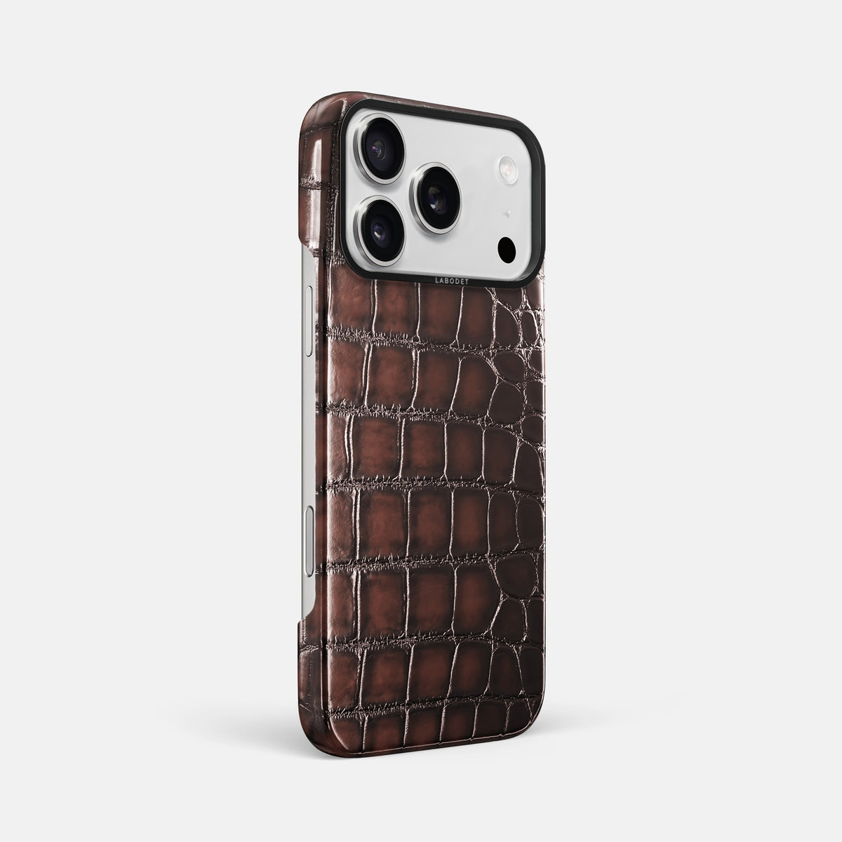 Classic Case For iPhone 17 Pro Max In Patina Alligator -2 | Havana-Brown-Black