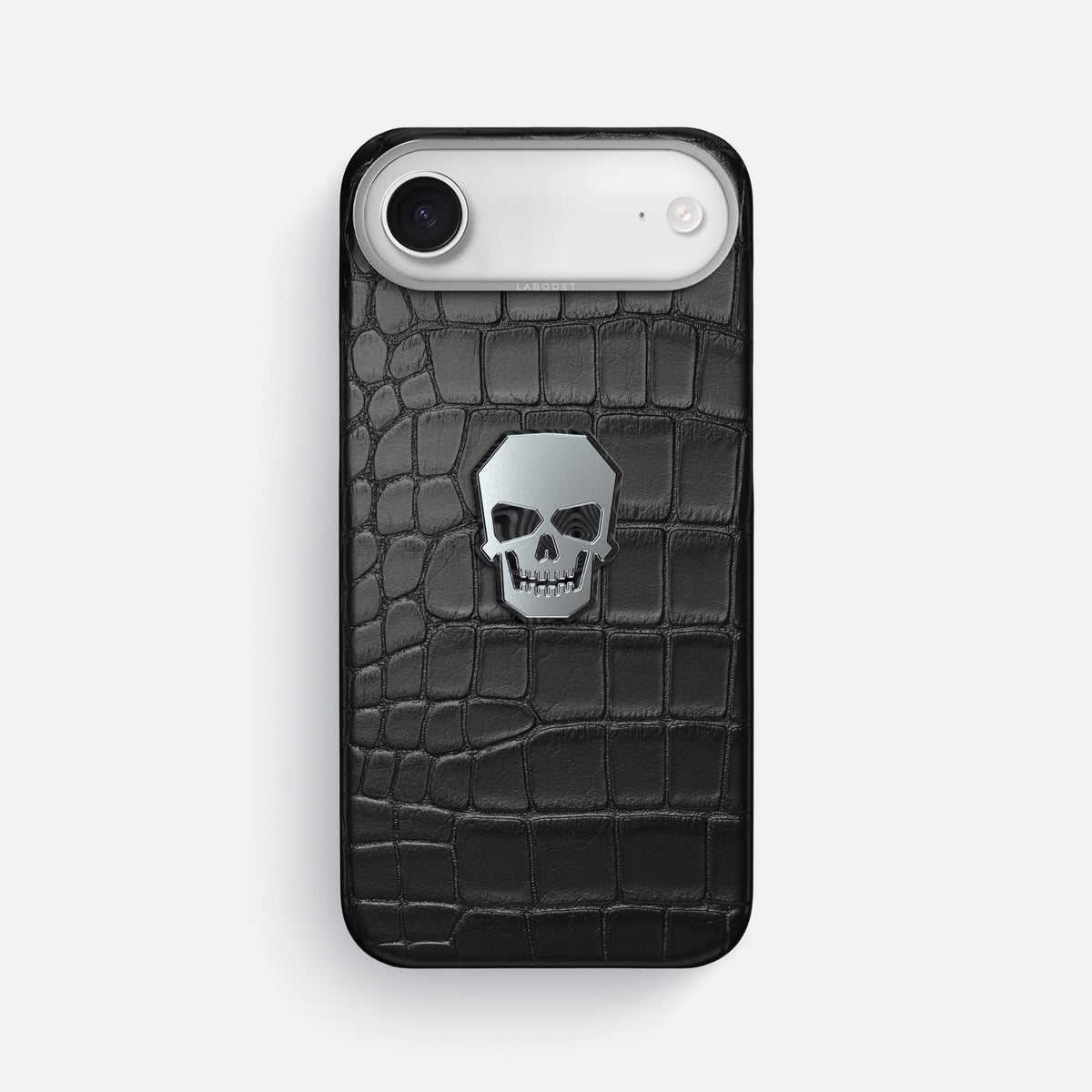 Classic Case With Titanium Skull For iPhone 17 Air In Alligator