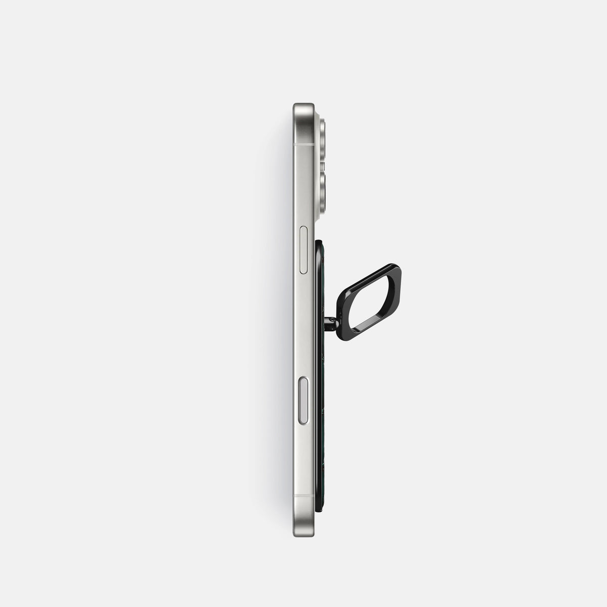 MagSafe Ring For iPhone 17 Pro In Patina Alligator -3 | Green-Black
