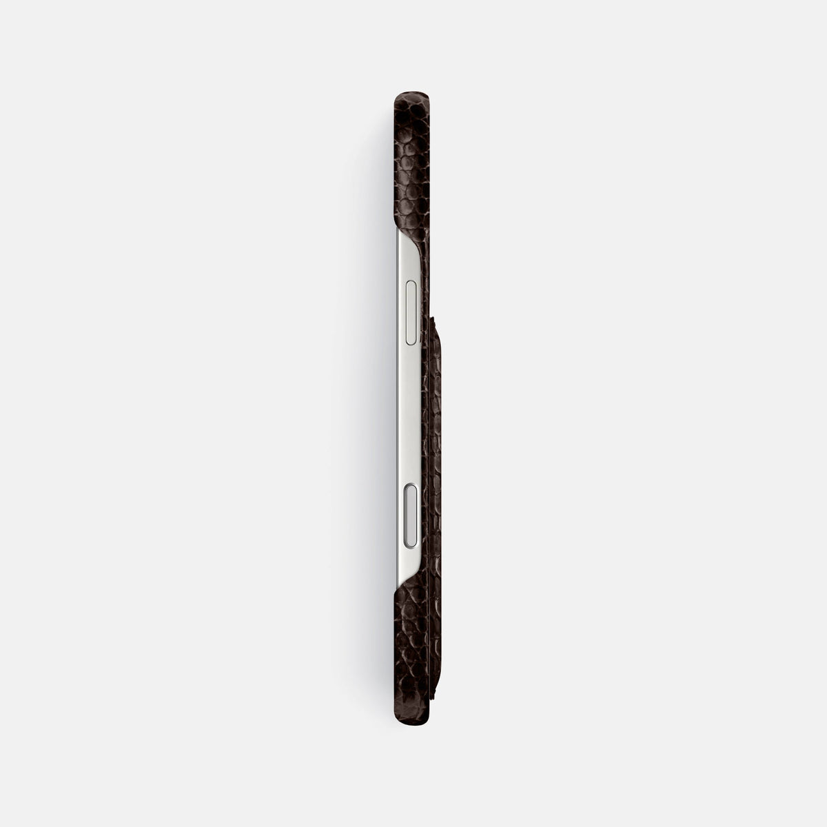 Slim Card Case For iPhone 18 Pro Max In Lizard -3 | Brown