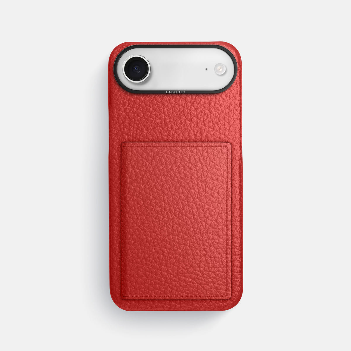 Bi-Fold Case For iPhone 17 Air In Calf -1 | Red-Black