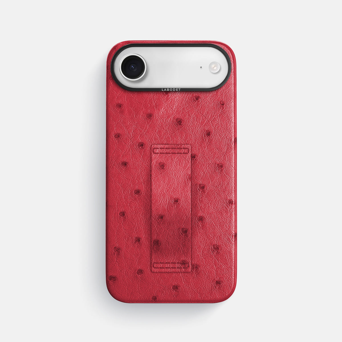 Finger Case For iPhone 17 Air In Ostrich -1 | Red-Black