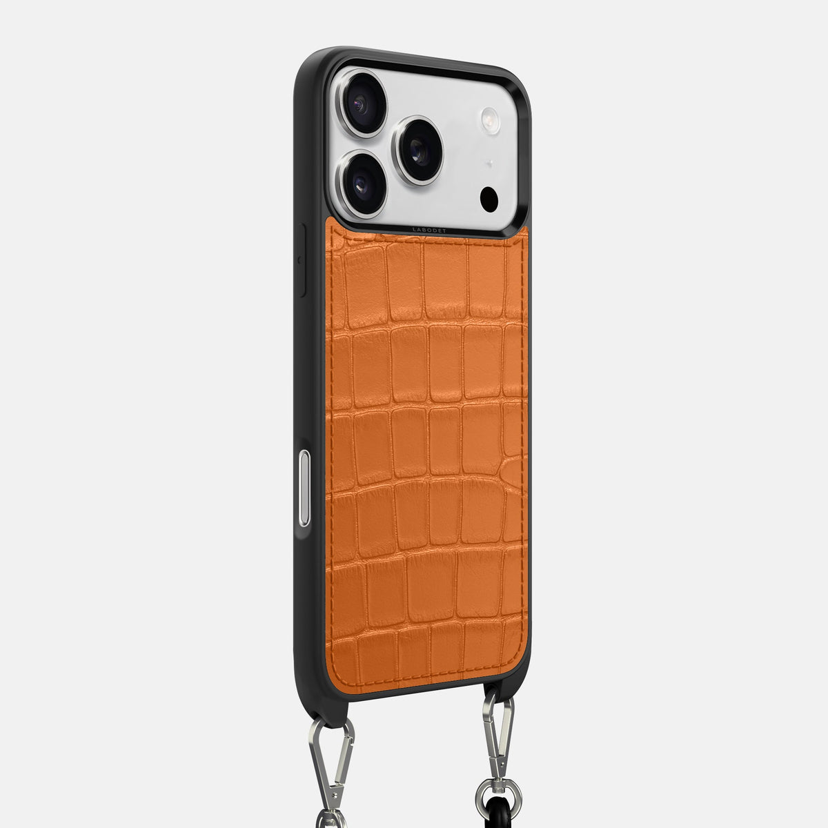 Crossbody Sport Case For iPhone 18 Pro Max In Alligator -2 | Orange