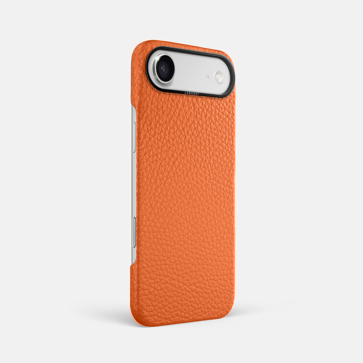 Classic Case For iPhone 17 Air In Calf -2 | Orange-Black