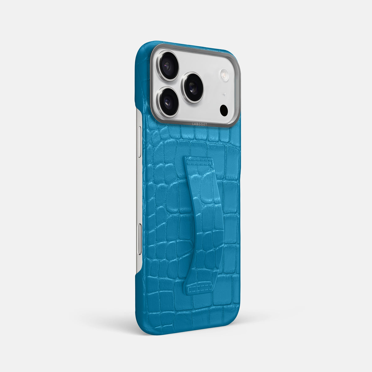 Finger Case For iPhone 17 Pro Max In Alligator -2 | Curaçao-Blue-Steel