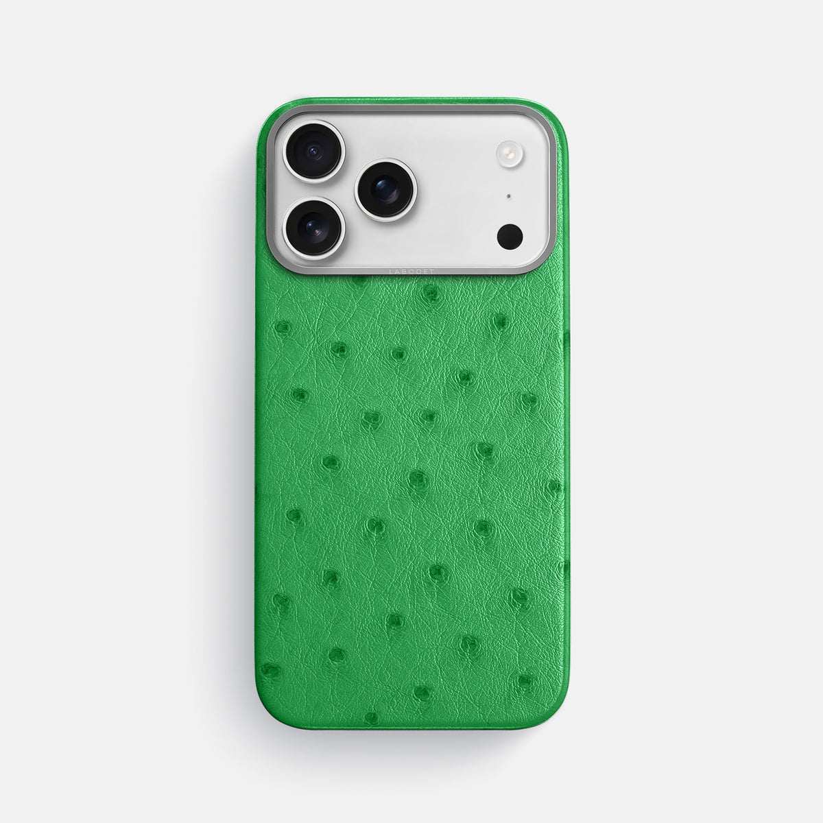 Classic Case For iPhone 17 Pro Max In Ostrich -1 | Kentucky-Green-Steel