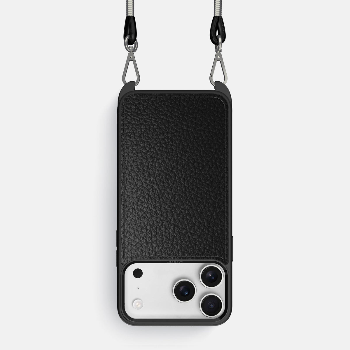 Crossbody Sport Case For iPhone 18 Pro In Calf -1 | Black