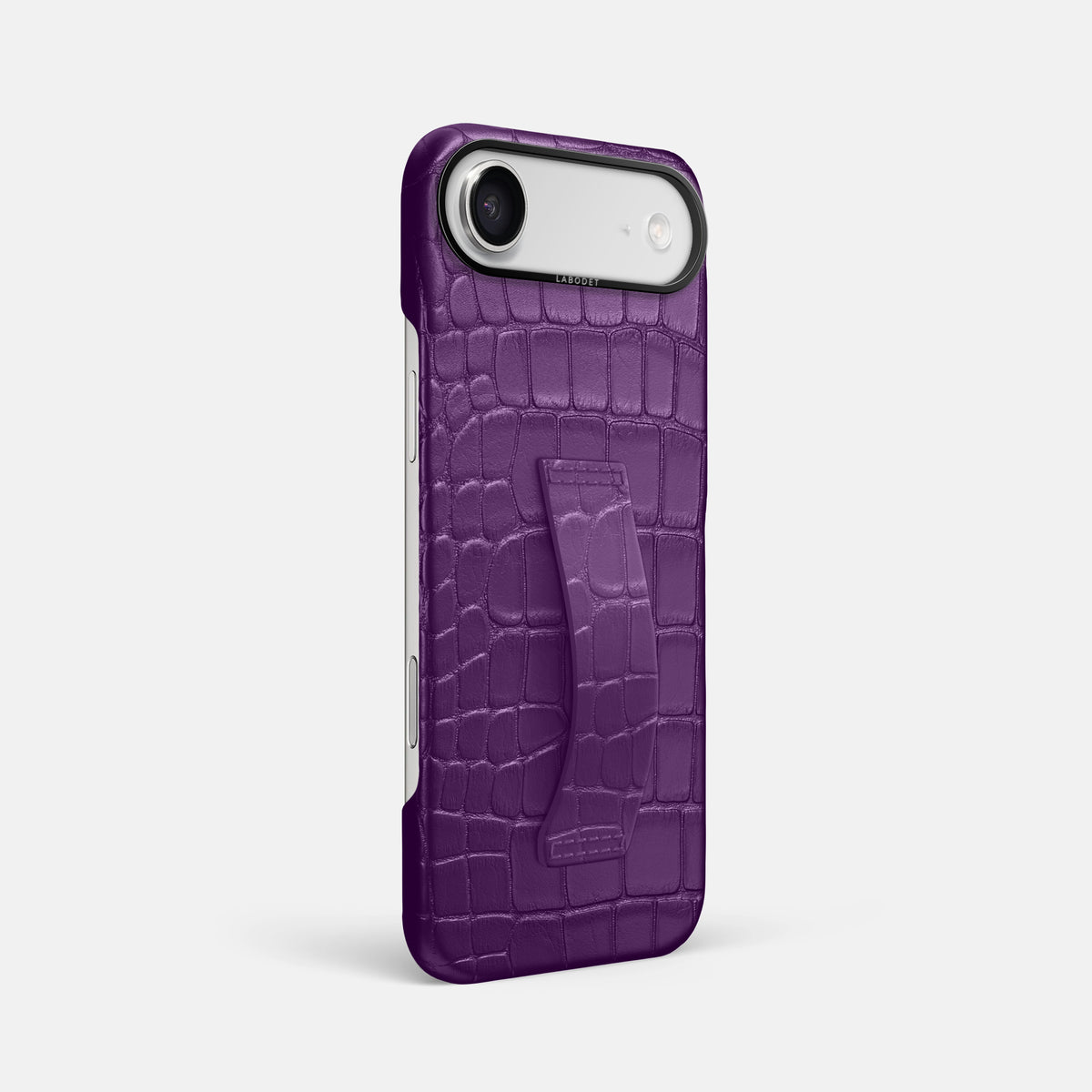 Finger Case For iPhone 17 Air In Alligator -2 | Purple-Black