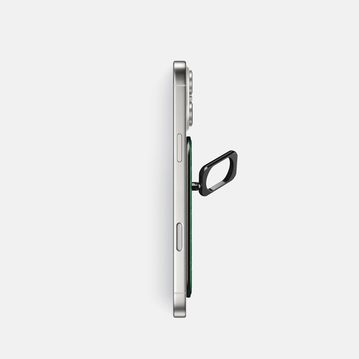 MagSafe Ring For iPhone 18 Pro In Alligator -3 | Forest-Green-Black