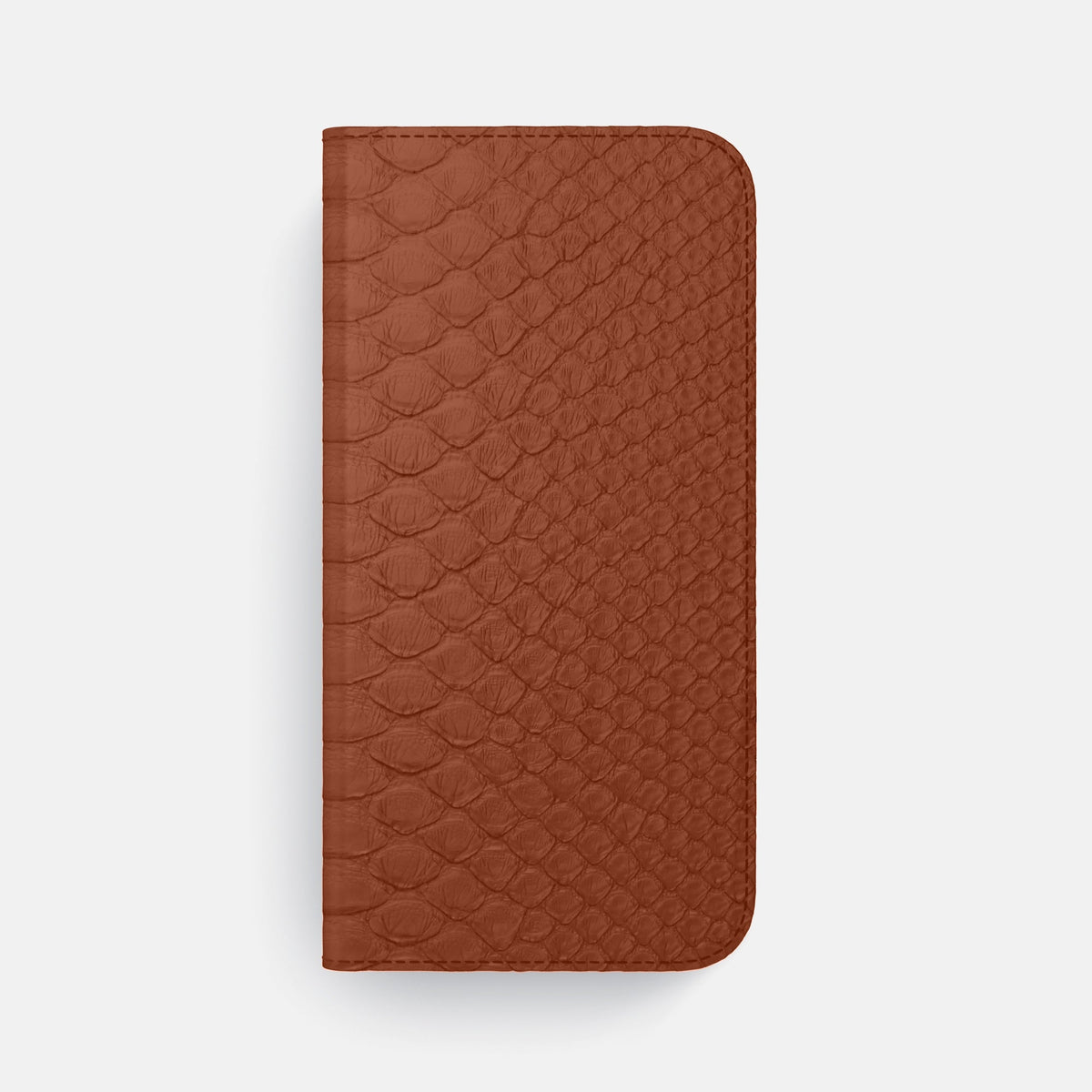 Folio Case For iPhone 18 Pro Max In Python -4 | Medium-Brown-Black
