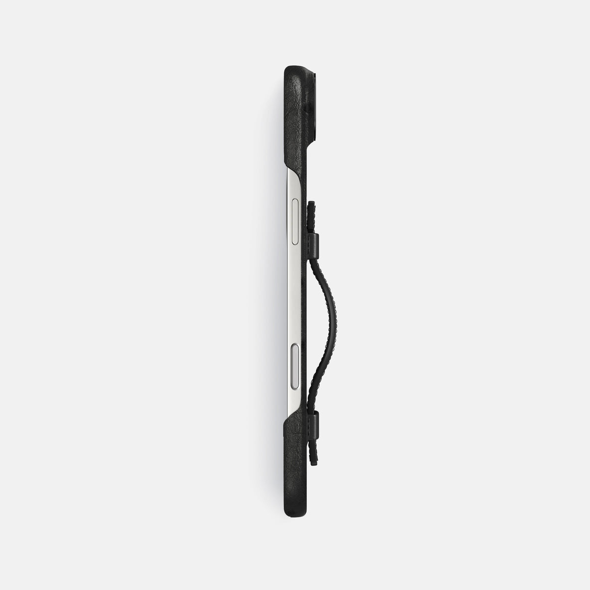 Handle Case For iPhone 17 Air In Ostrich -3 | Black-Black