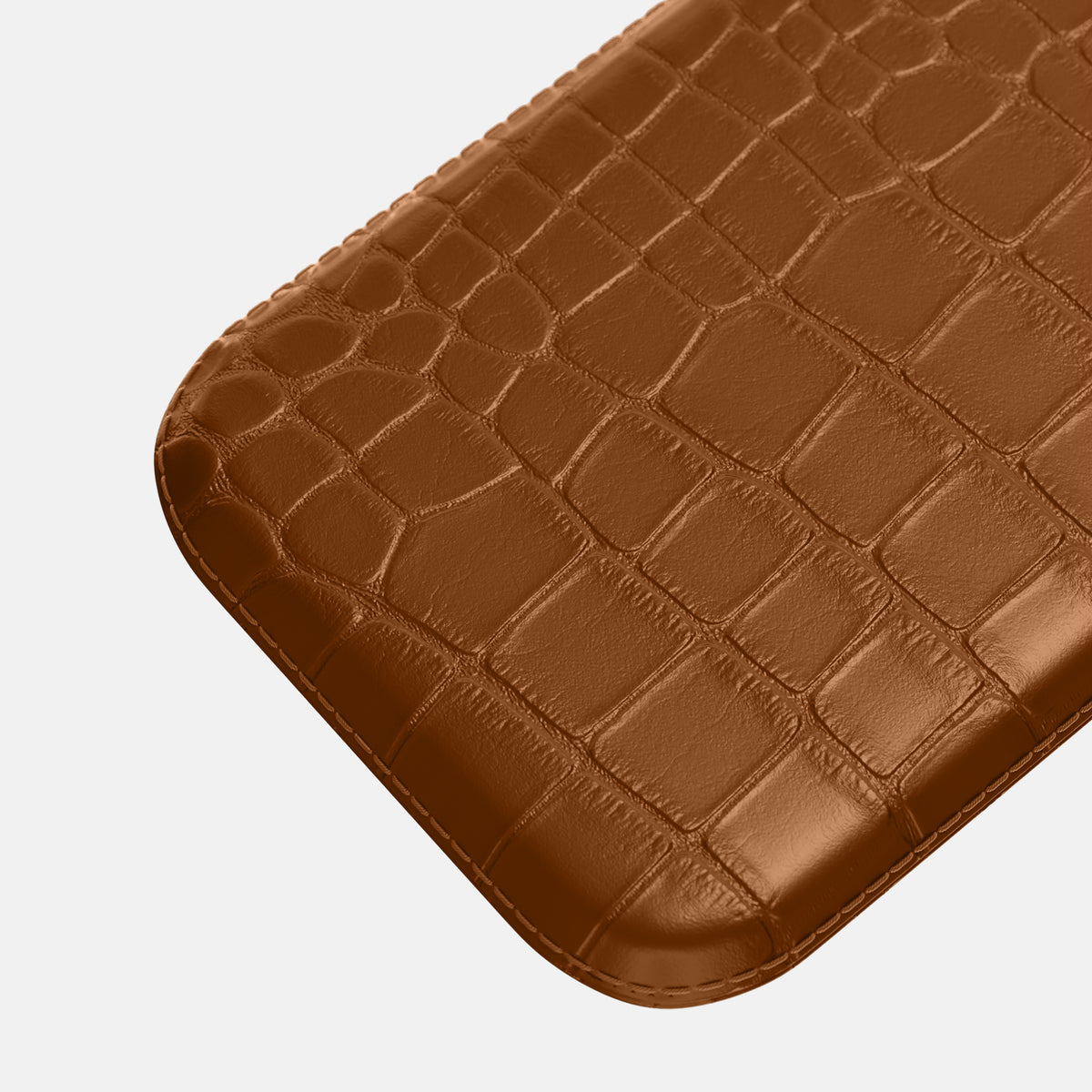 Pouch Case For iPhone 17 Air In Alligator -3 | Honey
