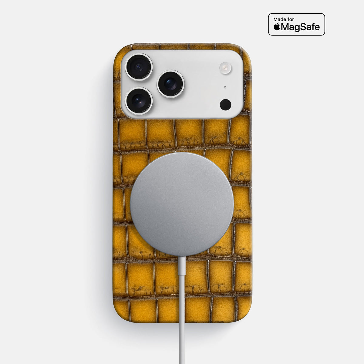 Slim Case For iPhone 18 Pro Max In Patina Alligator -5 | Sydney