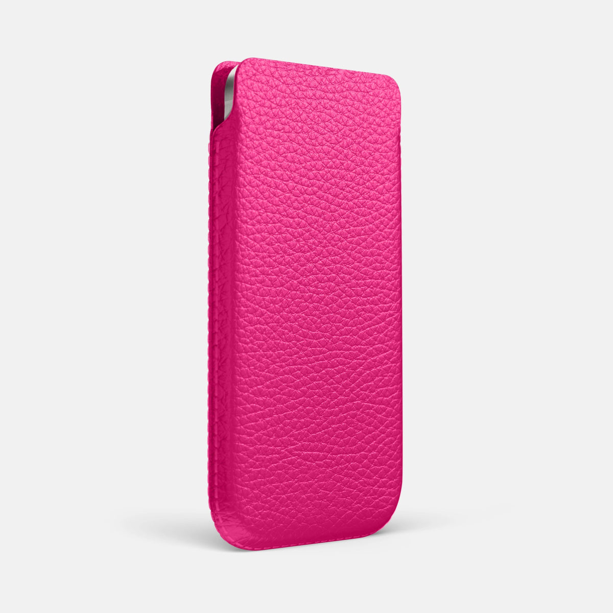 Pouch Case For iPhone 18 Pro Max In Calf -2 | Magenta