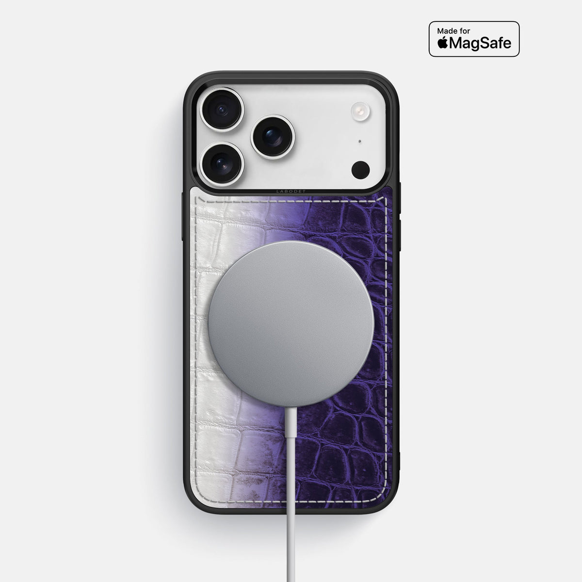 Sport Case For iPhone 18 Pro Max In Himalayan Crocodile -5 | Purple