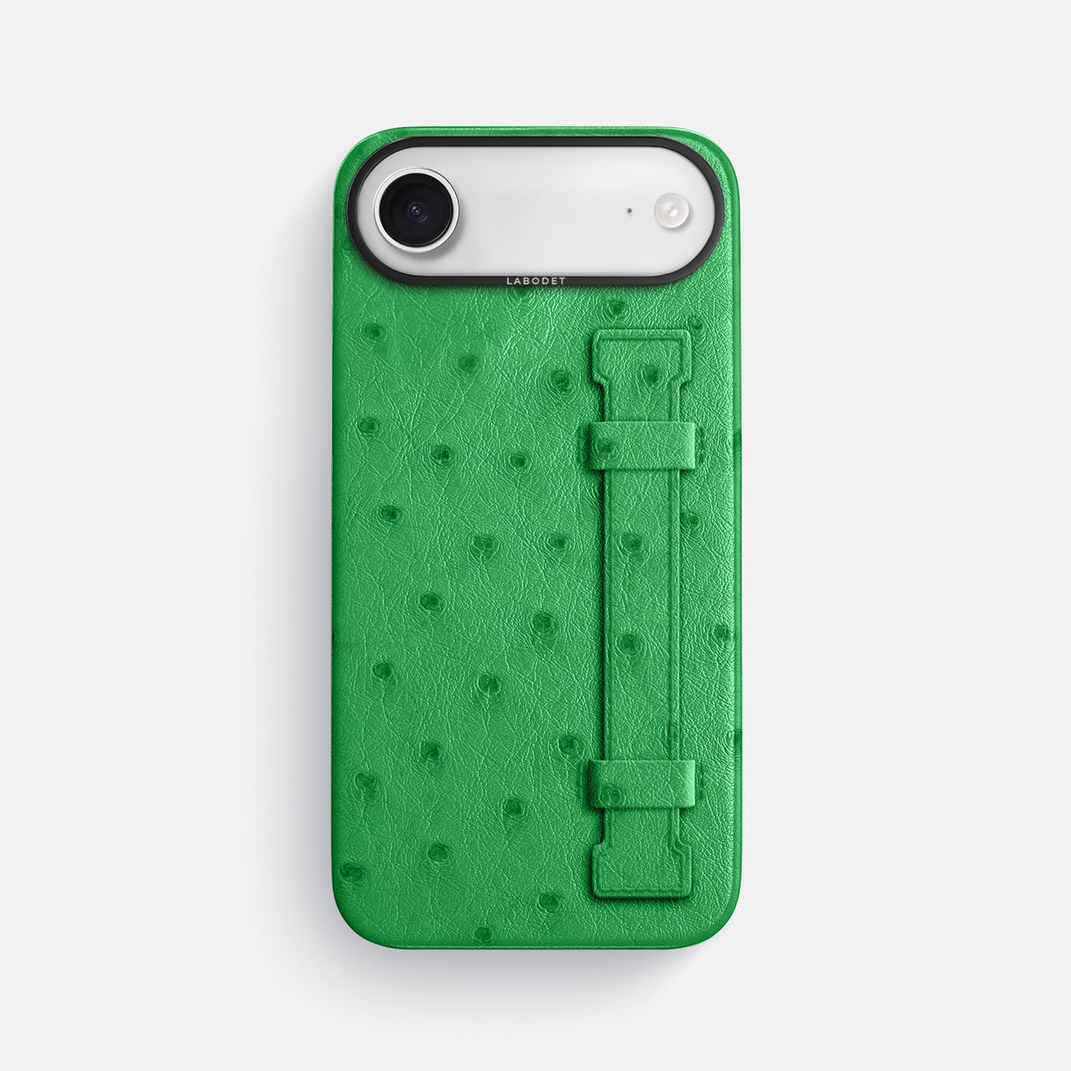 Handle Case For iPhone 17 Air In Ostrich -1 | Kentucky-Green-Black
