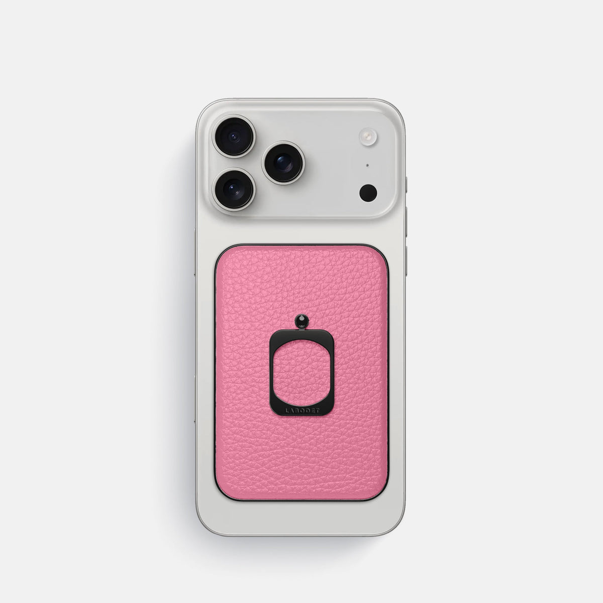 MagSafe Ring For iPhone 18 Pro In Calf -2 | Pink-Black