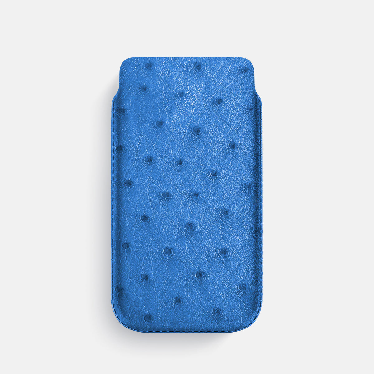 Pouch Case For iPhone 17 Pro In Ostrich -1 | Royal-Blue