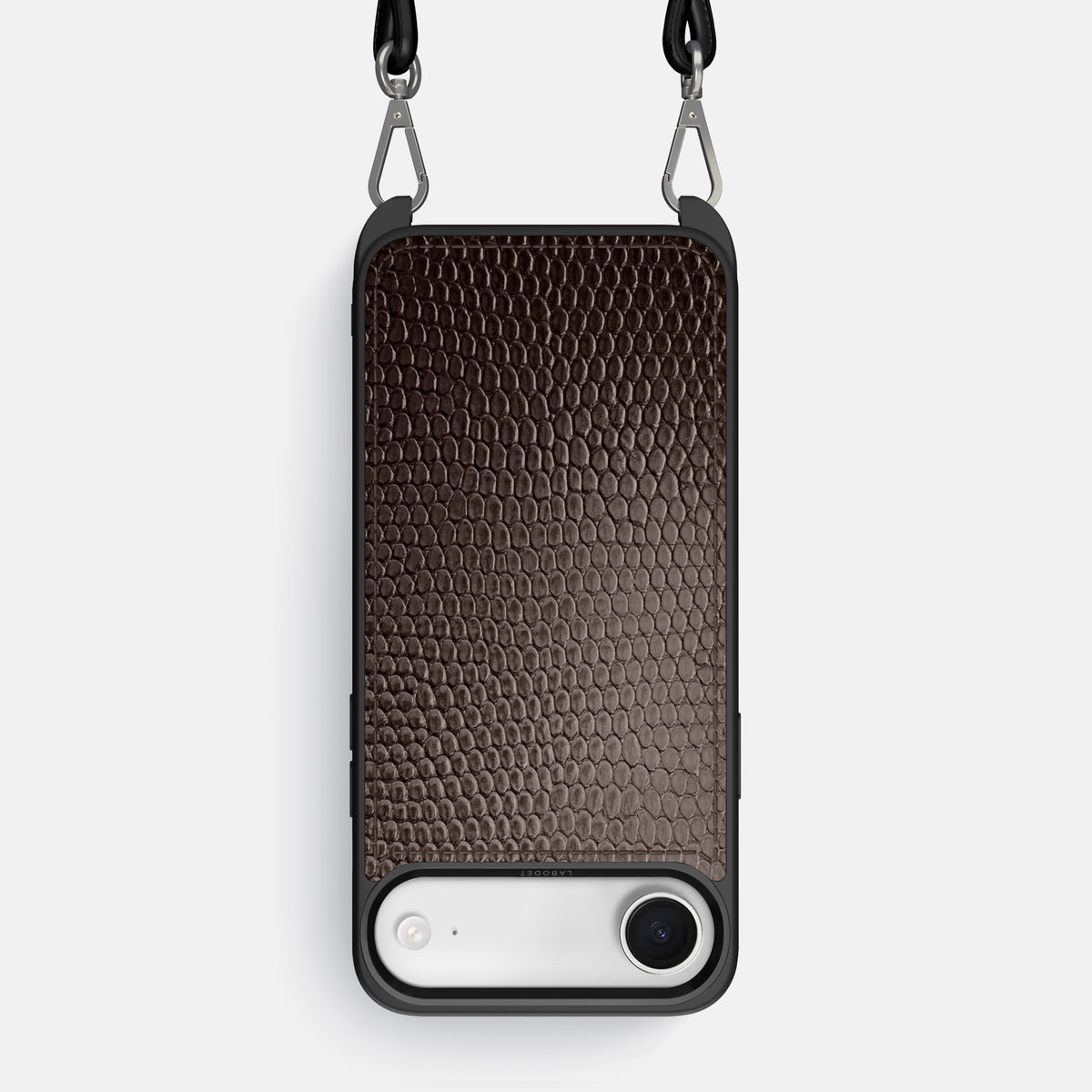 Crossbody Sport Case For iPhone 17 Air In Lizard -1 | Brown