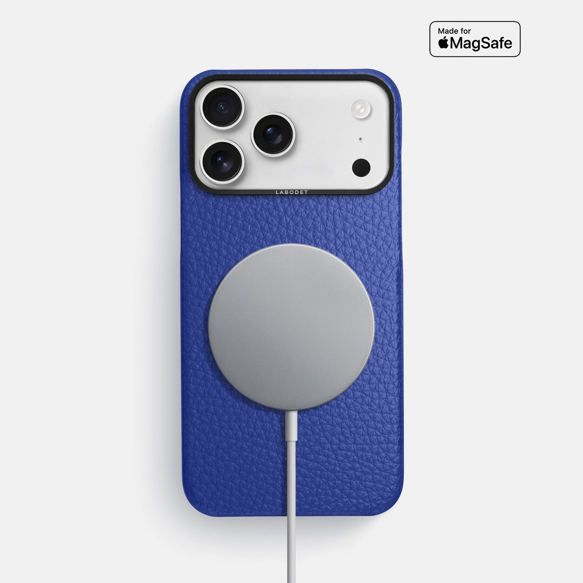 Classic Case For iPhone 18 Pro Max In Calf -5 | Royal-Blue-Black