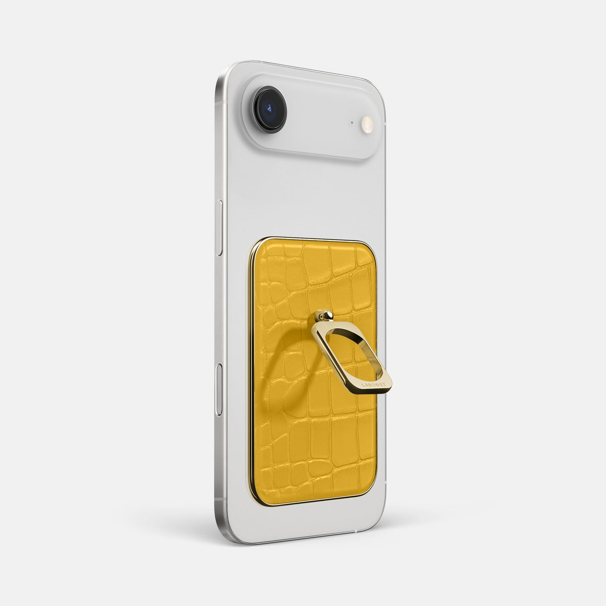 MagSafe Ring For iPhone 17 Air In Alligator -2 | Yellow-Gold