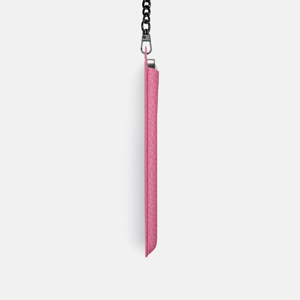 Crossbody Bag For iPhone 18 Pro In Calf -4 | Pink-Black