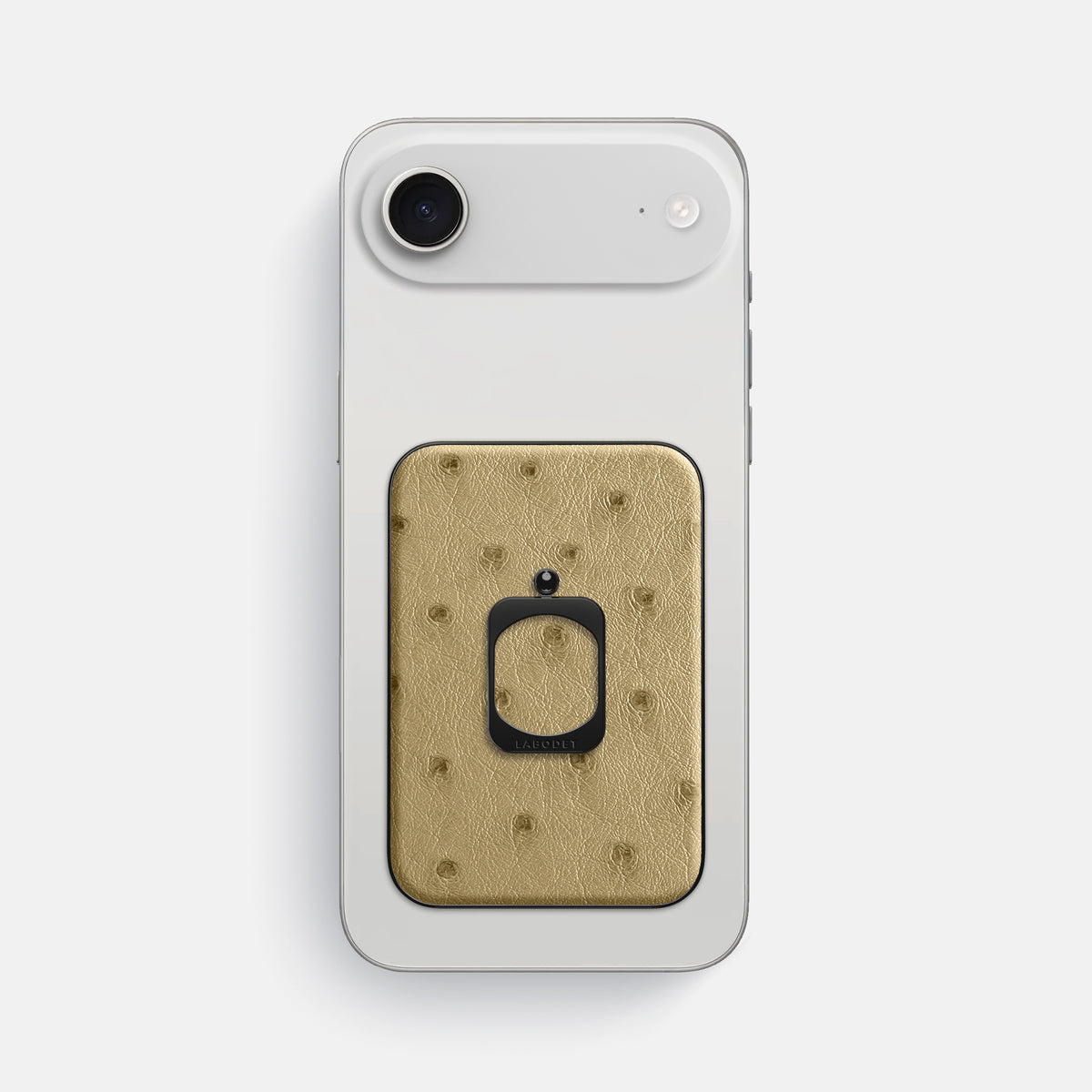 MagSafe Ring For iPhone 17 Air In Ostrich -2 | Desert-Sand-Black