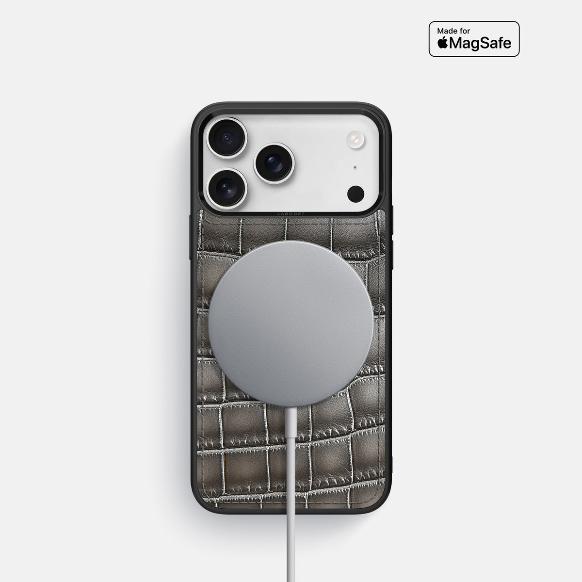 Sport Case For iPhone 17 Pro In Patina Alligator -5 | Grey