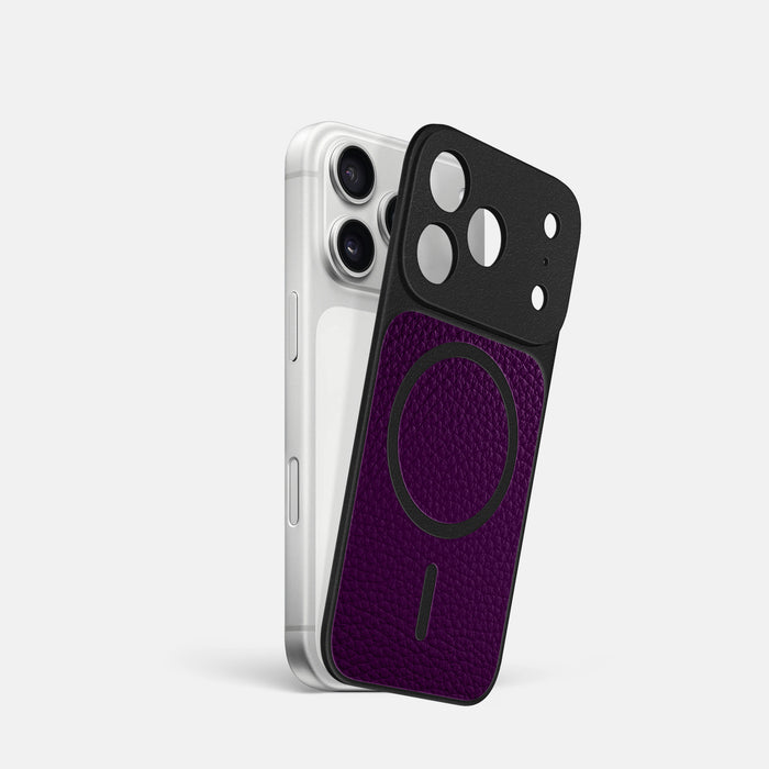 MagSafe Mask For iPhone 17 Pro In Calf -1 | Violet