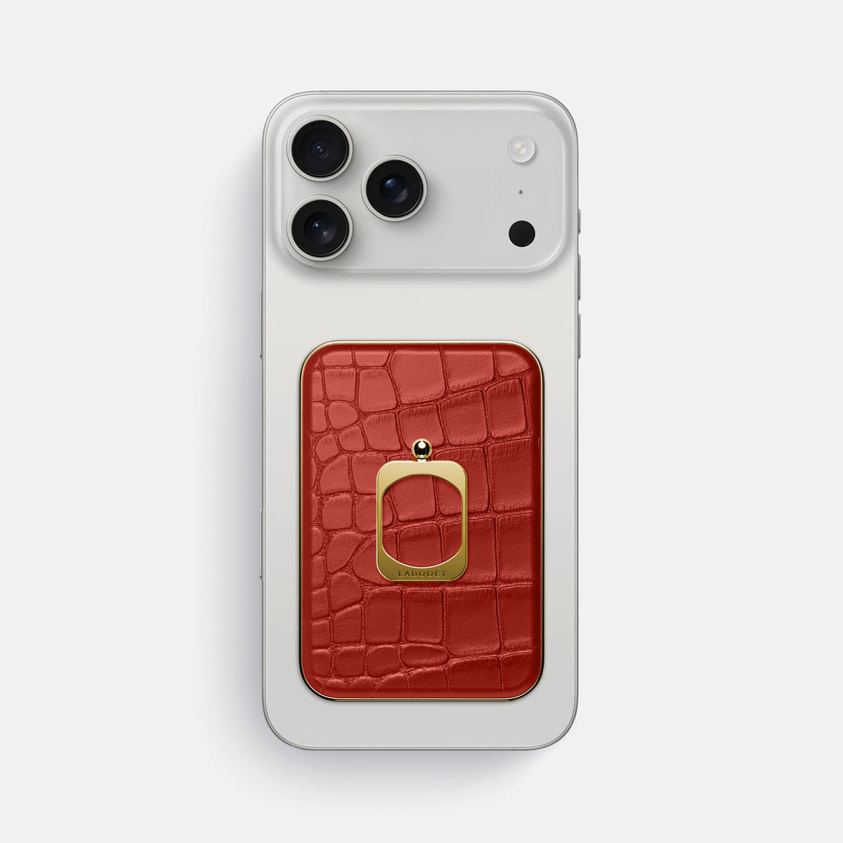 MagSafe Ring For iPhone 18 Pro Max In Alligator -1 | Red-Gold