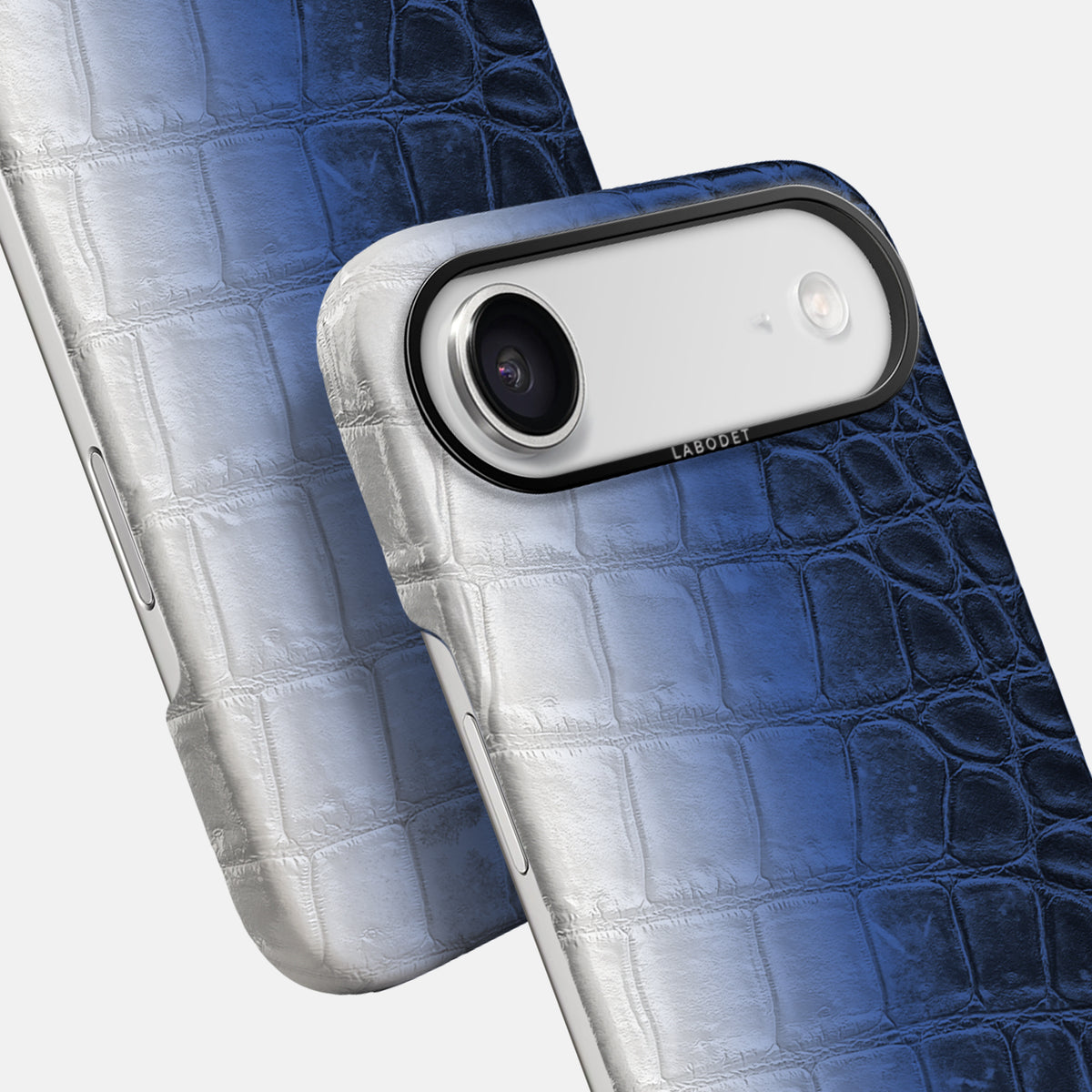 Classic Case For iPhone 17 Air In Himalayan Crocodile -5 | Navy-Blue-Black