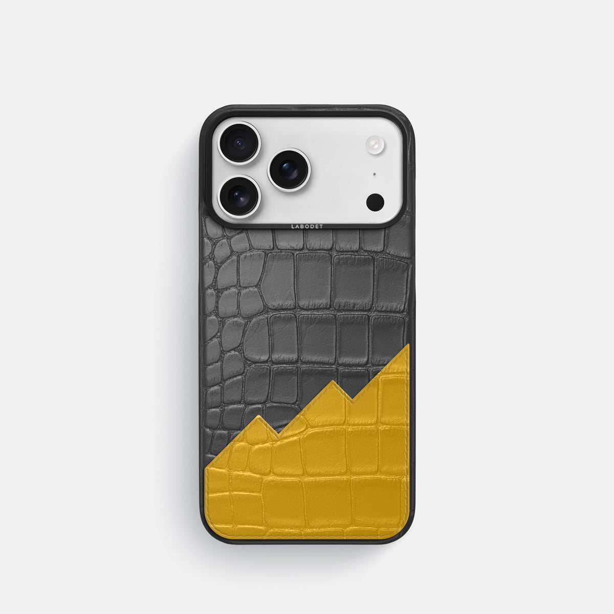 Classic Case With UpOnly For iPhone 18 Pro In Alligator -1 | Grey-Black