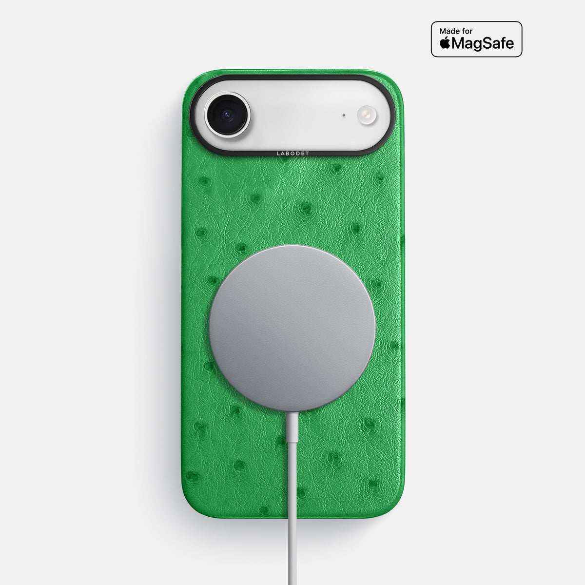 Classic Case For iPhone 17 Air In Ostrich -5 | Kentucky-Green-Black