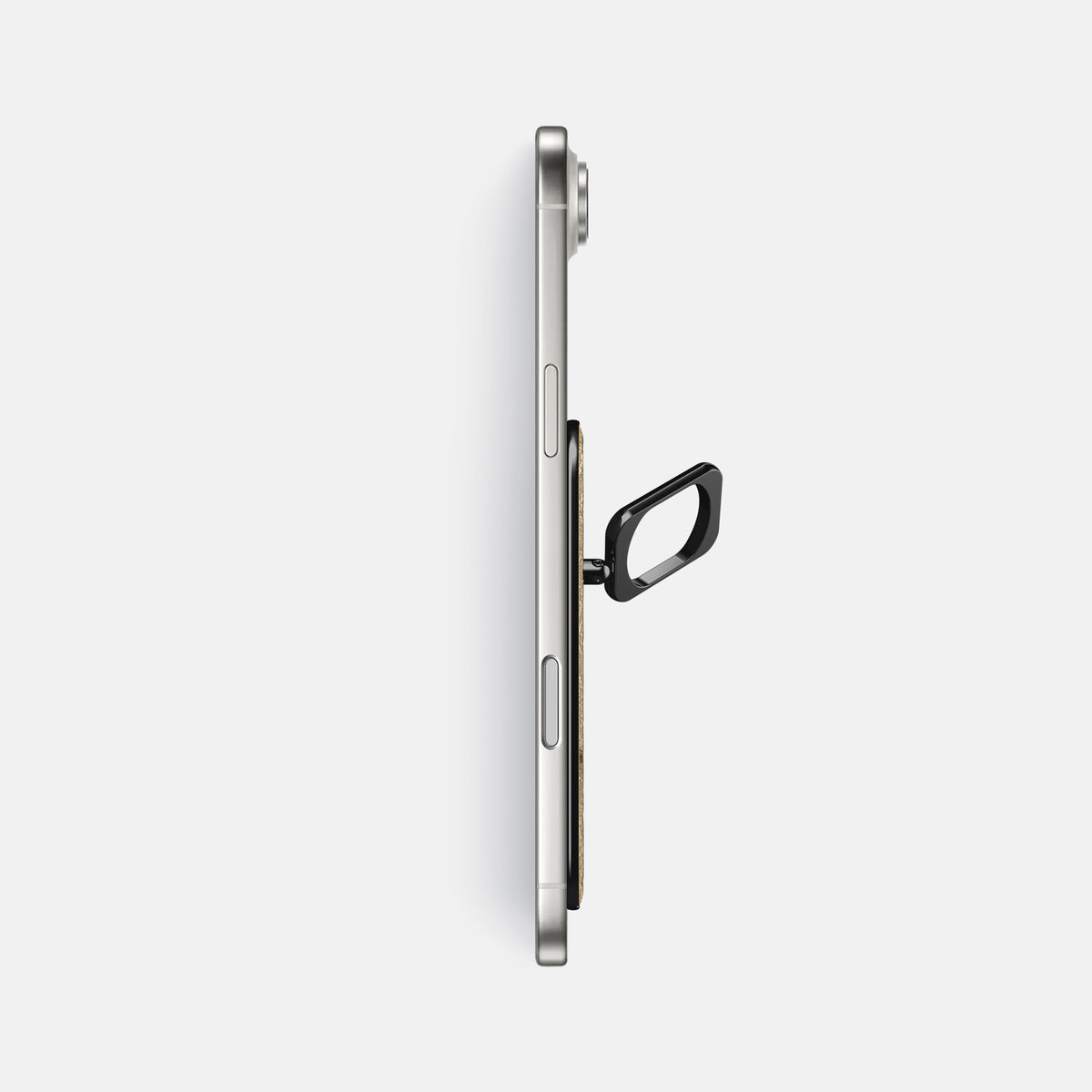 MagSafe Ring For iPhone 17 Air In Ostrich -3 | Desert-Sand-Black