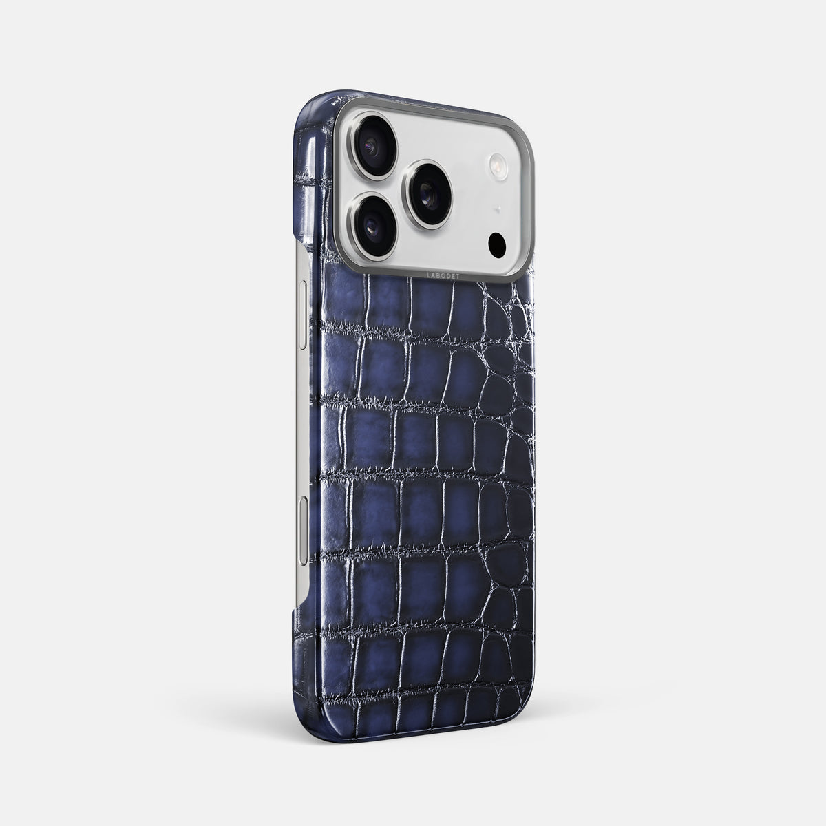 Classic Case For iPhone 17 Pro Max In Patina Alligator -2 | Havana-Blue-Steel