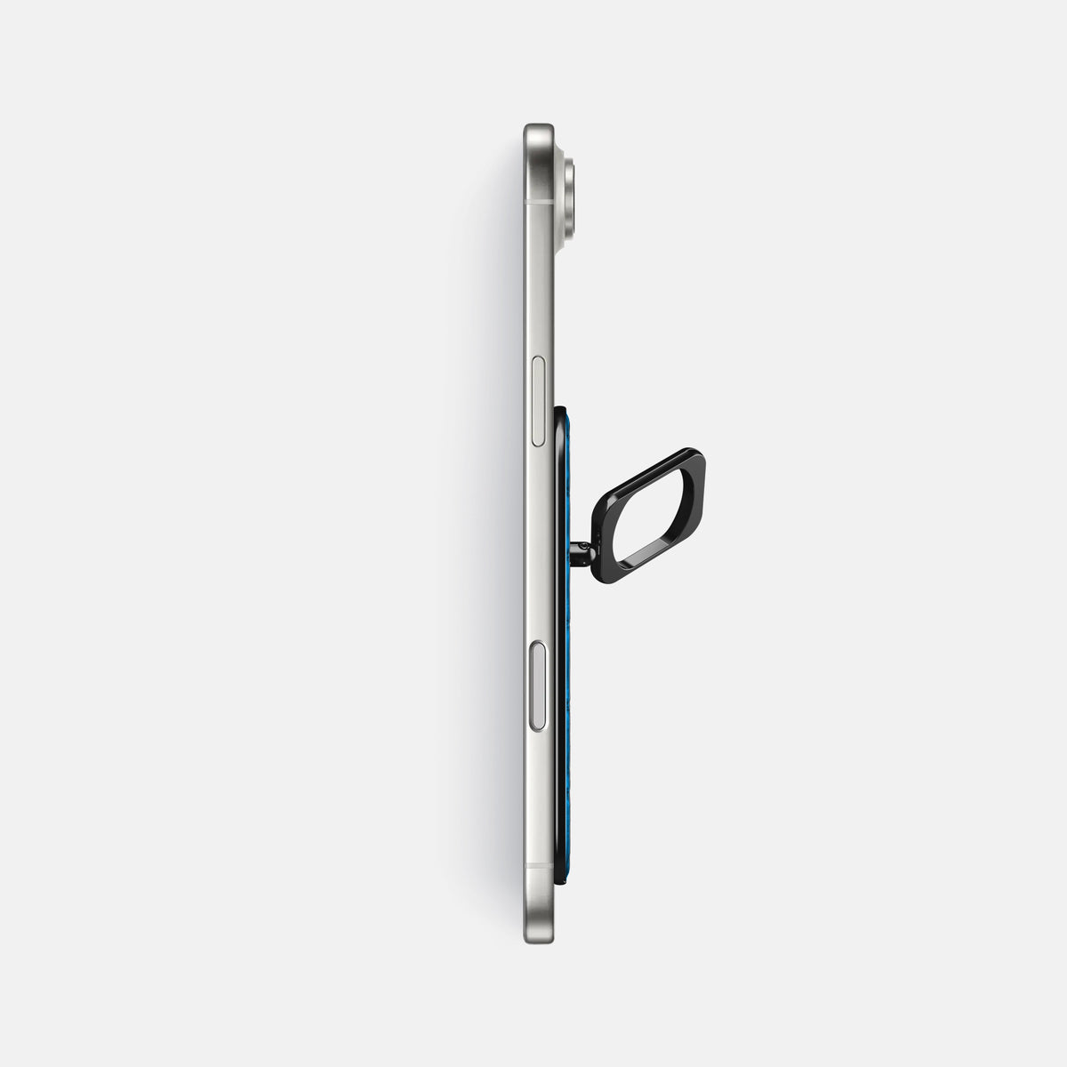 MagSafe Ring For iPhone 17 Air In Porosus Crocodile -3 | Blue-Lagoon-Black