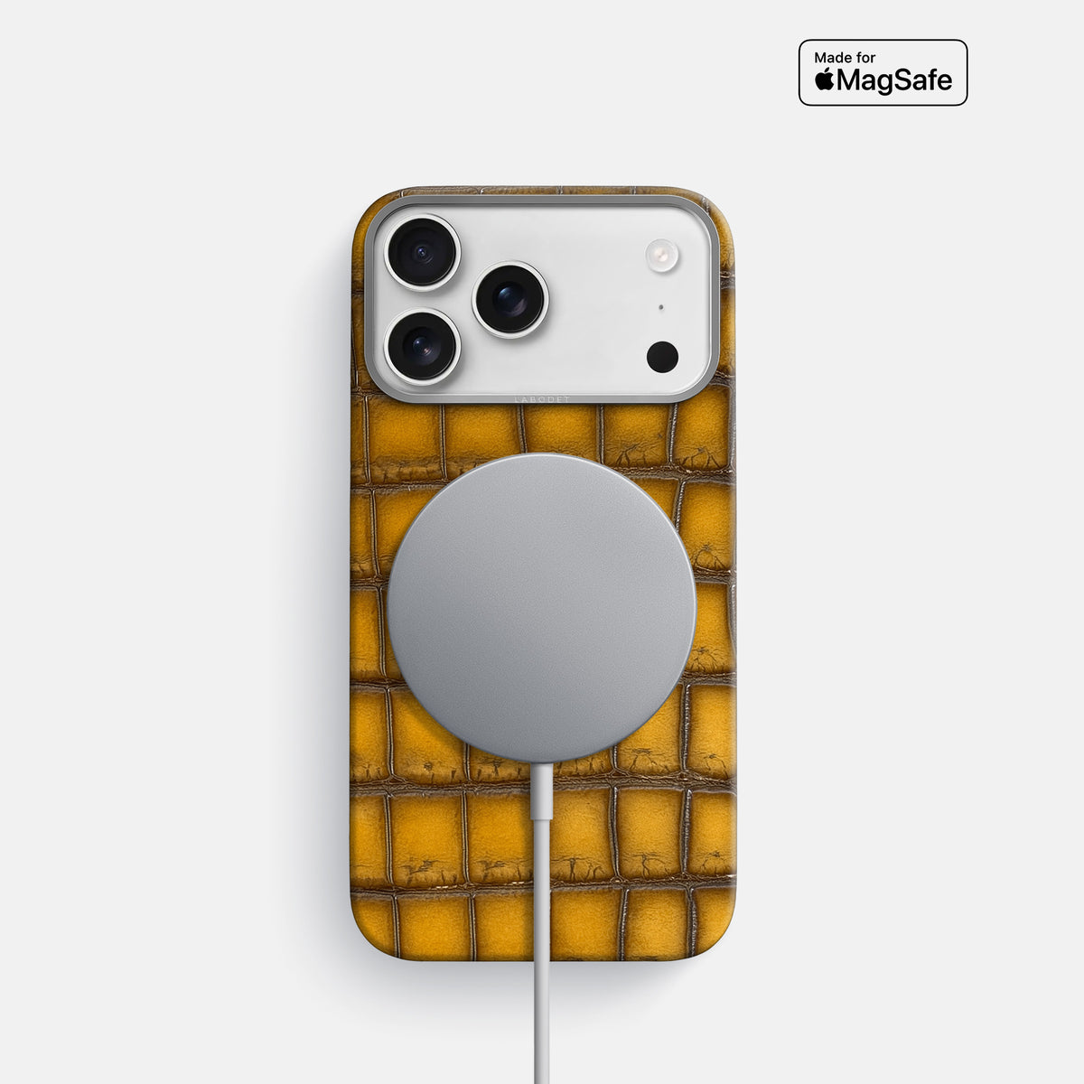 Classic Case For iPhone 17 Pro In Patina Alligator -5 | Sydney-Steel