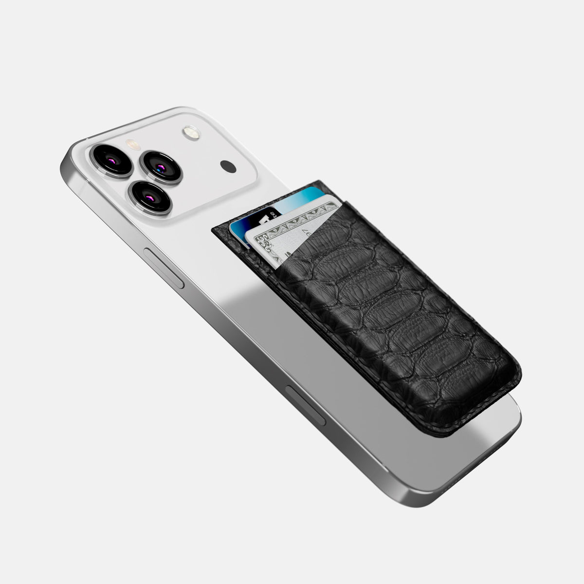 MagSafe Wallet For iPhone 18 Pro Max In Python -4 | Black