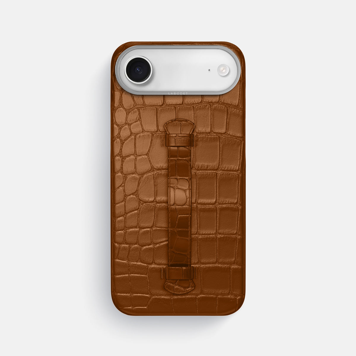 Center Handle For iPhone 17 Air In Alligator -2 | Honey-Steel