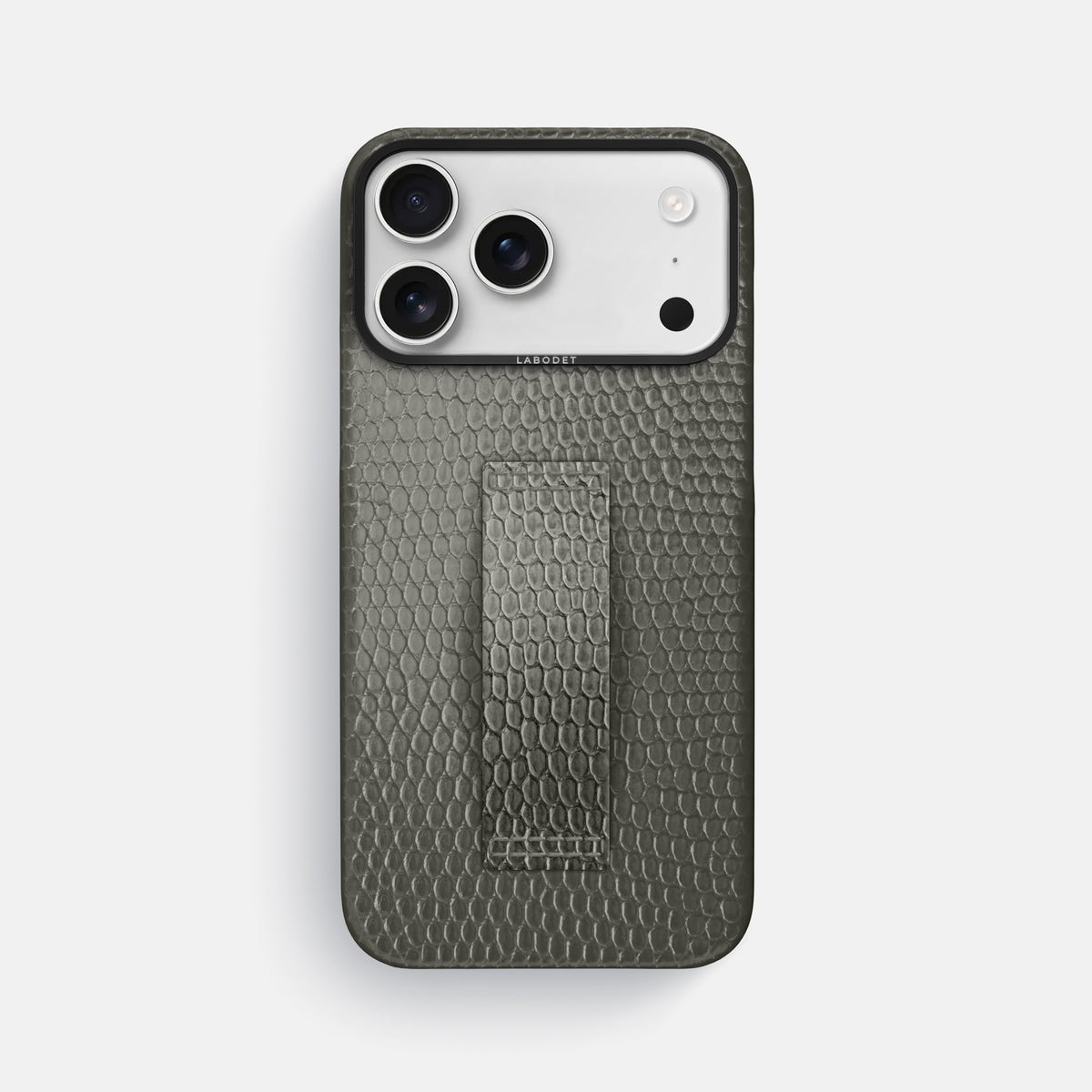 Finger Case For iPhone 17 Pro Max In Lizard -1 | Grey-Black