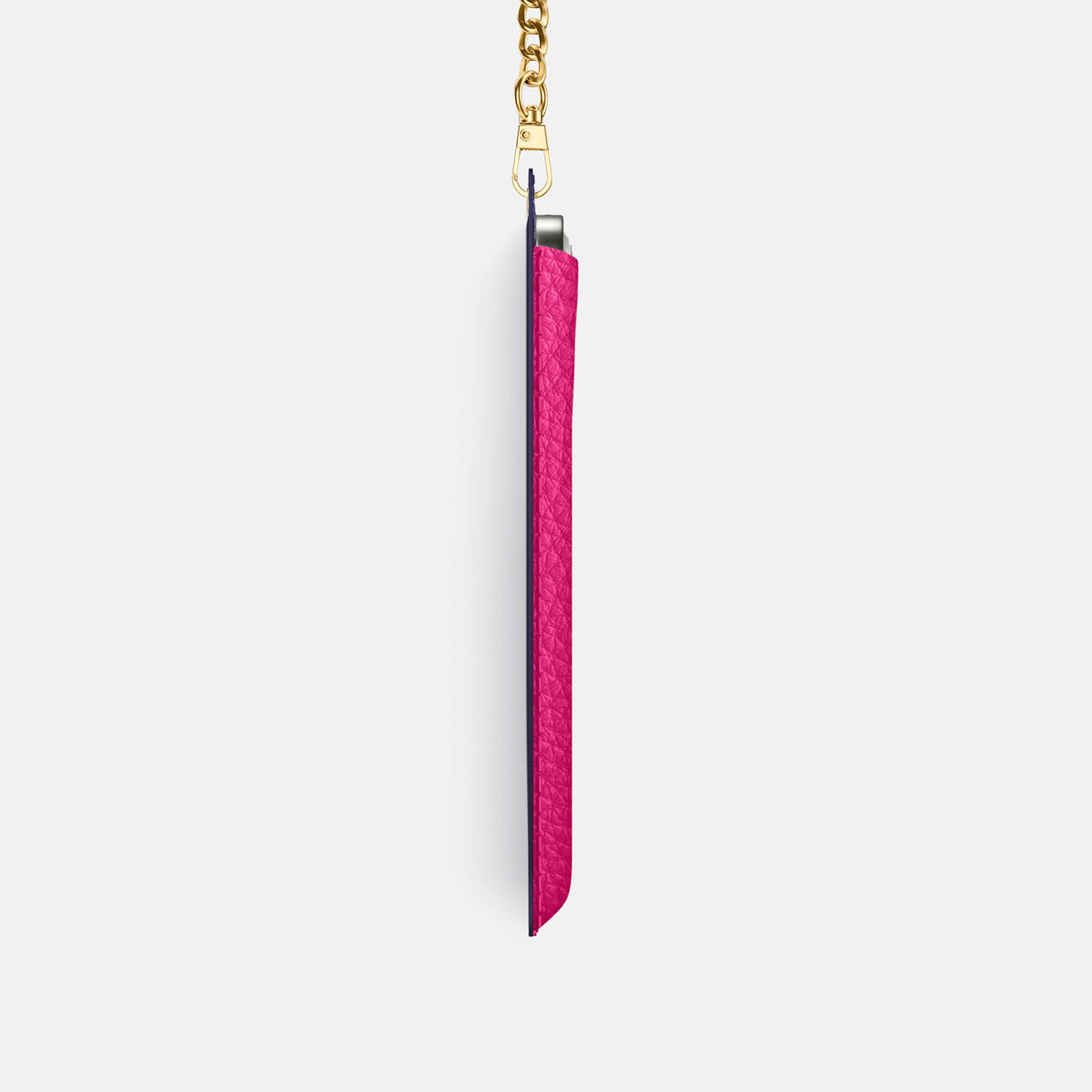 Crossbody Bag For iPhone 18 Pro In Calf -4 | Magenta-Gold